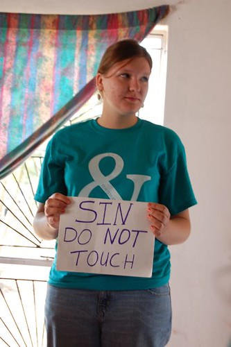 sin...do not touch