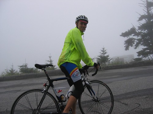 Rob at top of Clingman's Dome