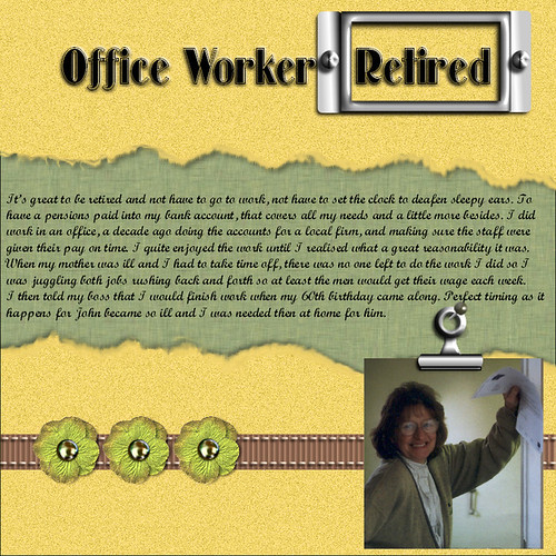 Office Worker Retired