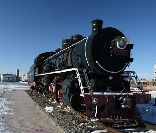 Locomotive of Mao's Train to Moscow (by niklausberger)