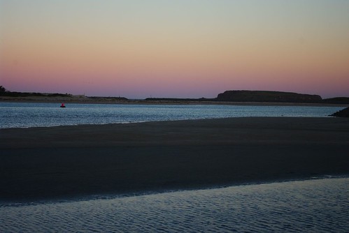 Windang Island at Sunset from Redall Parade, Lake Illawarra Foreshore
