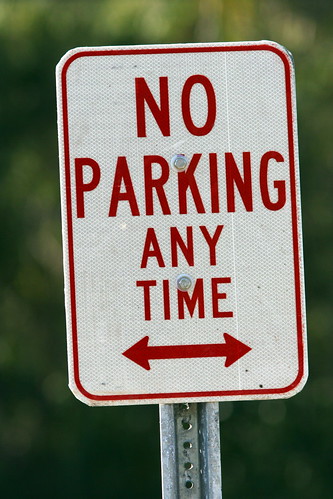 No Parking Sign 20090312