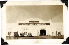 winter quarters, Tom Mix Circus (1934-1938), C...