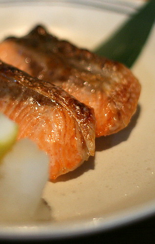 Shake Shioyaki - Grilled Salmon with Salt