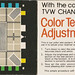 Colour TV Adjustment Card