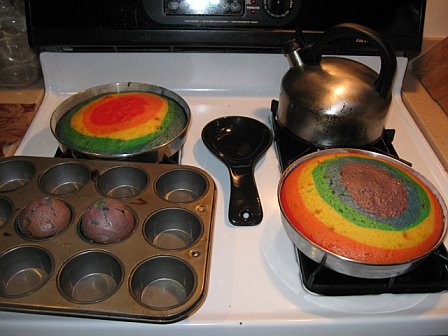 Cakes baked