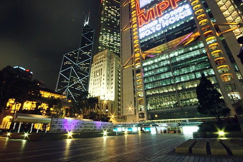 Bank of China Tower and Cheung Kong Center