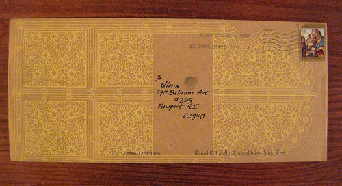 Envelope from Paper Doll
