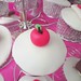 Dainty Cupcake - fondant apple cupcake