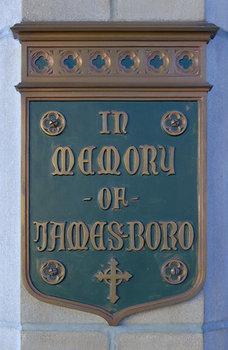 Former Daughters of Charity chapel, at the University of Missouri - Saint Louis, in Normandy, Missouri, USA - memorial plaque