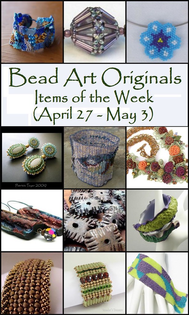 Bead Art Originals Items of the Week (4/27 - 5/3)
