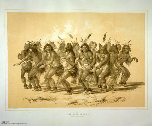 003a-La danza del oso-George Catlin 1875-1877