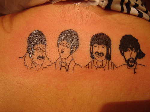 beatles tattoo. Beatles Tattoo: BEATLES BY