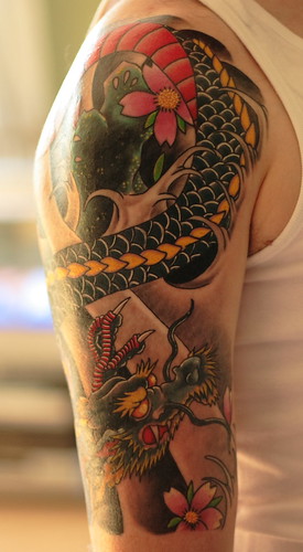 japanese dragon tattoo gallery. Japanese Dragon Tattoo