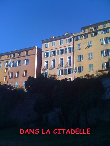 Immeubles dans la citadelle de Bastia