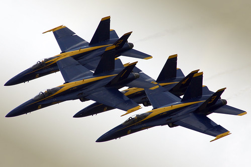 Blue Angels Practice Day