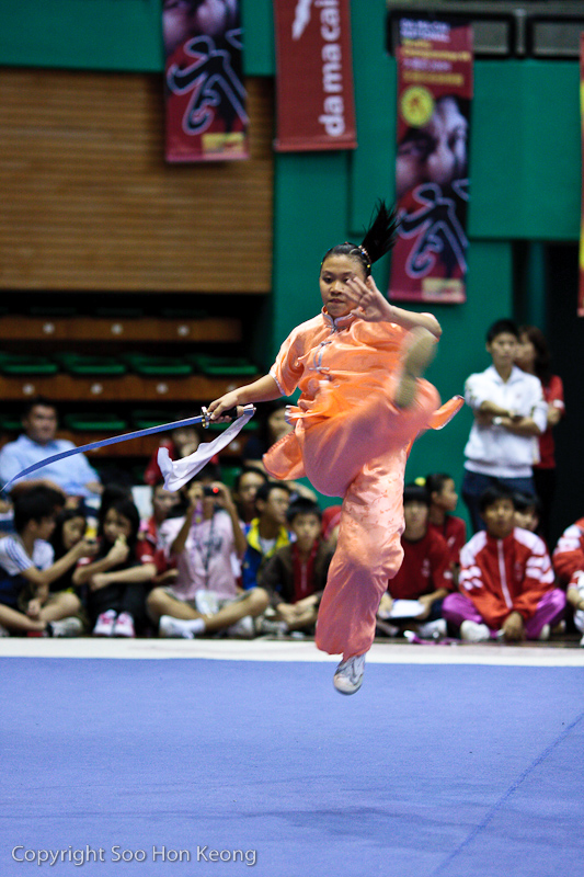 Wushu Competition (Side Kick) @ KL, Malaysia
