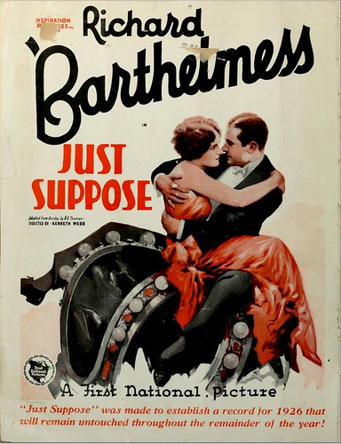 Vintage Film Advert for Richard Barthelmess in Just Suppose 1926 by CharmaineZoe