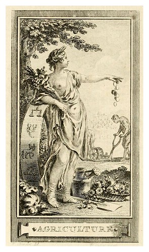 003-La agricultura-Iconologie par figures, ou, Traité complet des allégories…1791