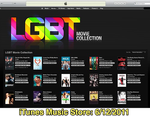 LGBT Movie Collection in iTunes
