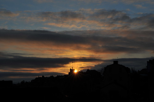 Sunrise over Stockholm
