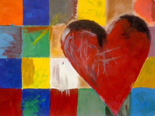 Jim Dine Student Version. I asked the Art Teacher if the student would be