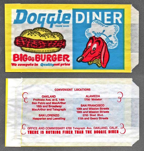 I totally took it for granted, now Doggie Diner gone.