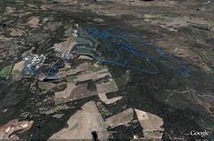 Napa Valley Dirt Classic - Google Earth