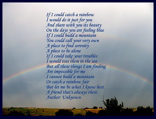 i miss you friendship poems. I chose this poem just for you
