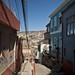 Salita al paseo 21 de Mayo in Valparaiso
