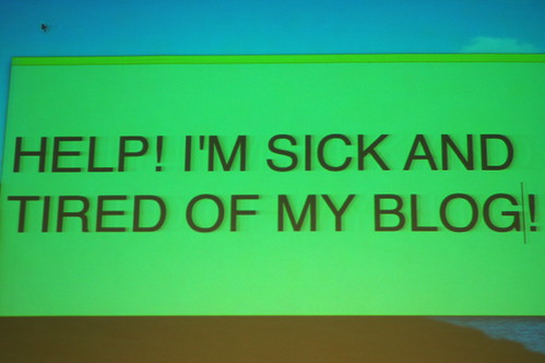Sick of my blog 1