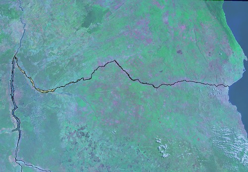 Lukuga River - EVS Precision Map (1-1,122,800)