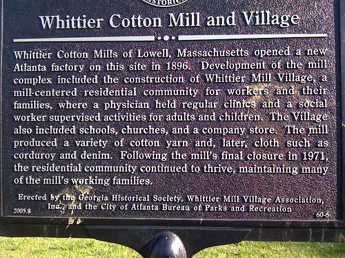 Whittier Cotton Mill and Village