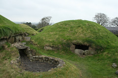 Burial mounds, Knowt, Ireland