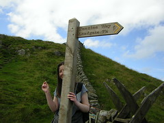 sign post for pennine way