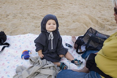 Baby Nathan and Mommy's Hoodie