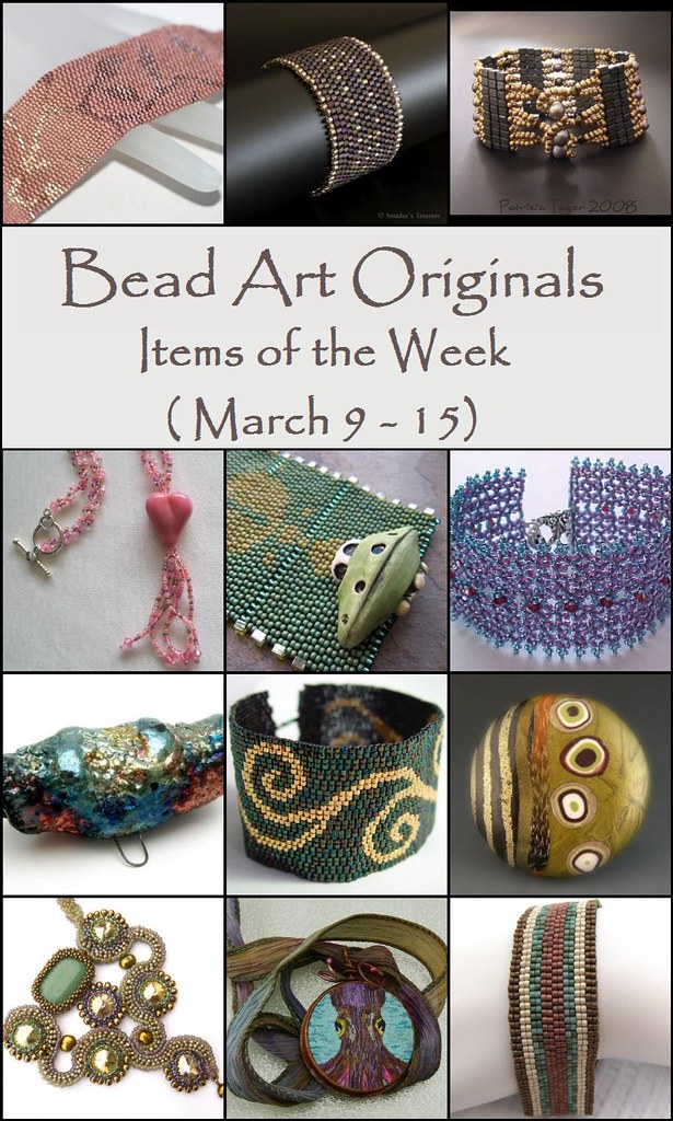 Bead Art Originals Items of the Week (3/9-3/15)