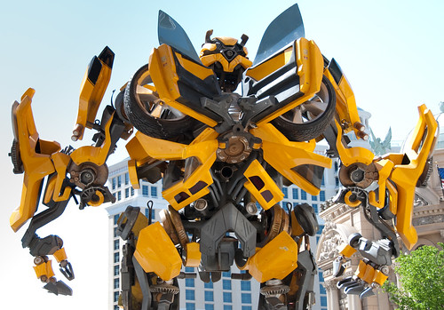 Bumblebee Transformers 2 espalda