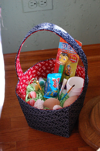 Cowboy Easter Basket - Filled