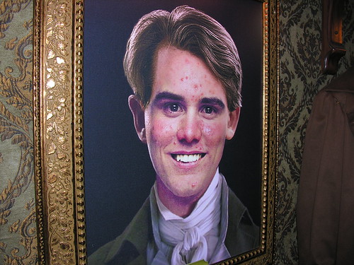 Carrey morphed as a teenaged Scrooge