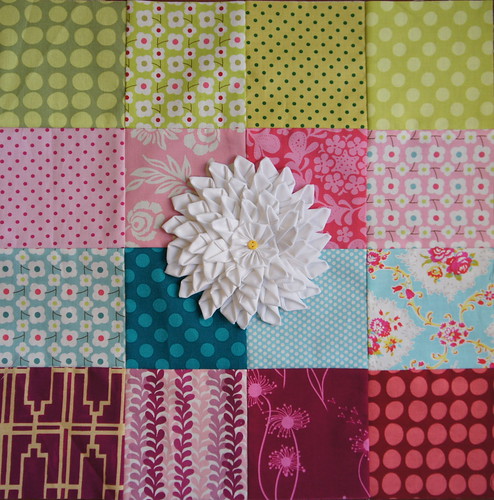 VIBees quilt block for Tracey