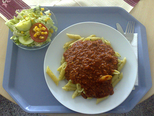 Penne mit Bolognese-Sauce