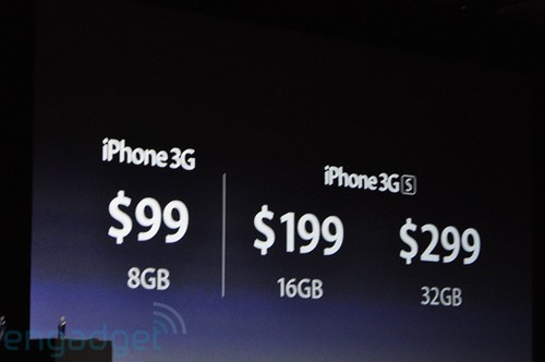 Precio iPhone 3GS 16 32 GB