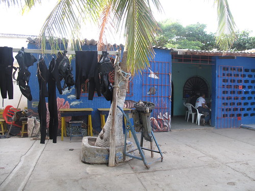 Dive School-Equipment Area