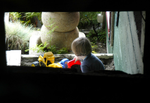 spying on him in the sandpit 3