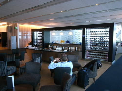 The Galleries First lounge