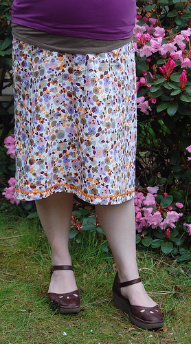 Another cotton Maternity Skirt