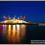 London O2 Arena A.K.A Millennium Dome ~ Night Colors...