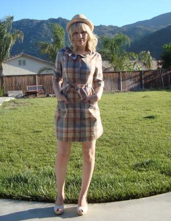 plaid and wedges