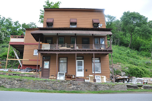 A house on Main Street in Ronceverte, West Virginia.